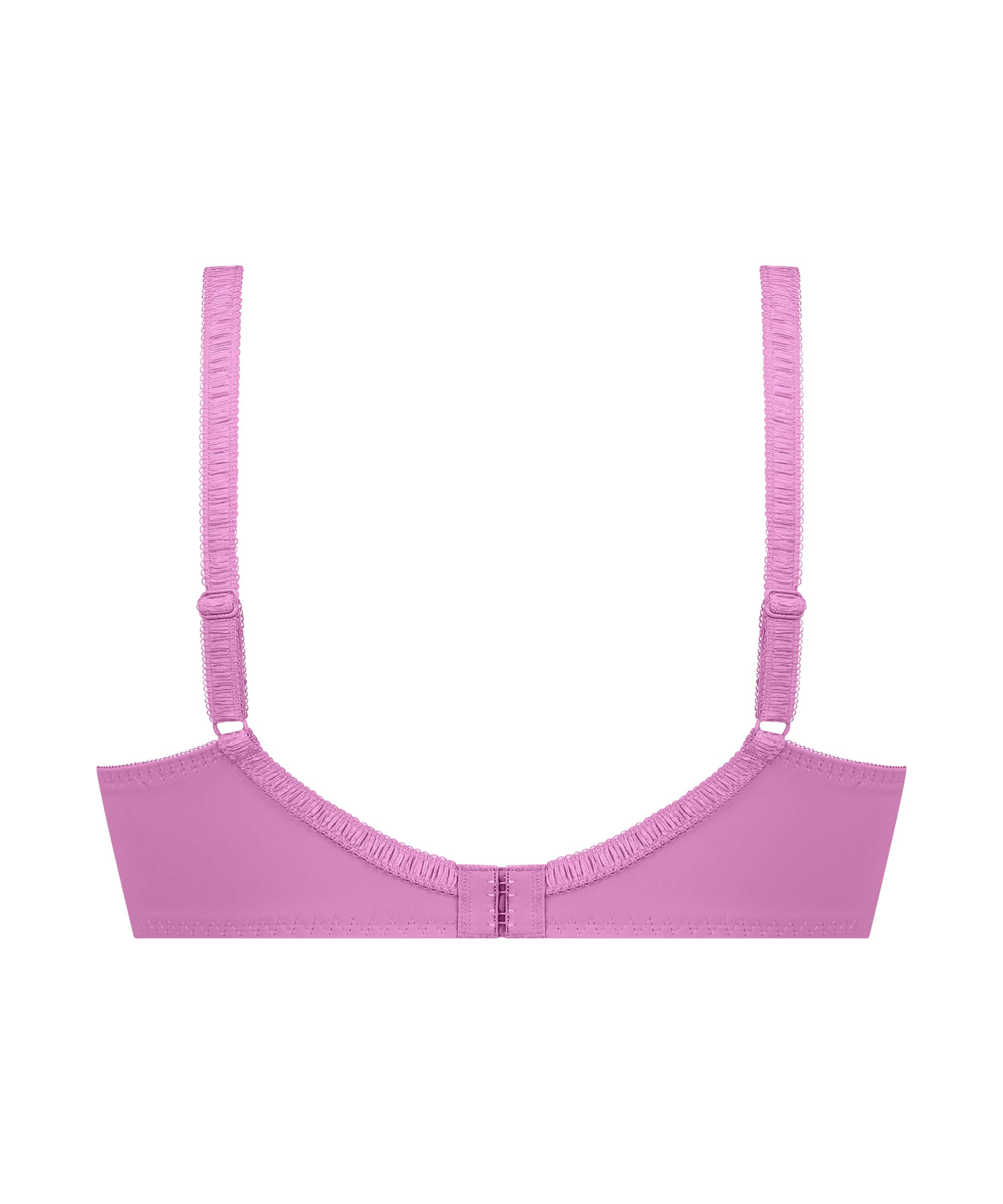 Diva Non-Padded Underwired Bra, Pink, main