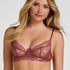 Isabelle Non-Padded Underwired Bra, Pink