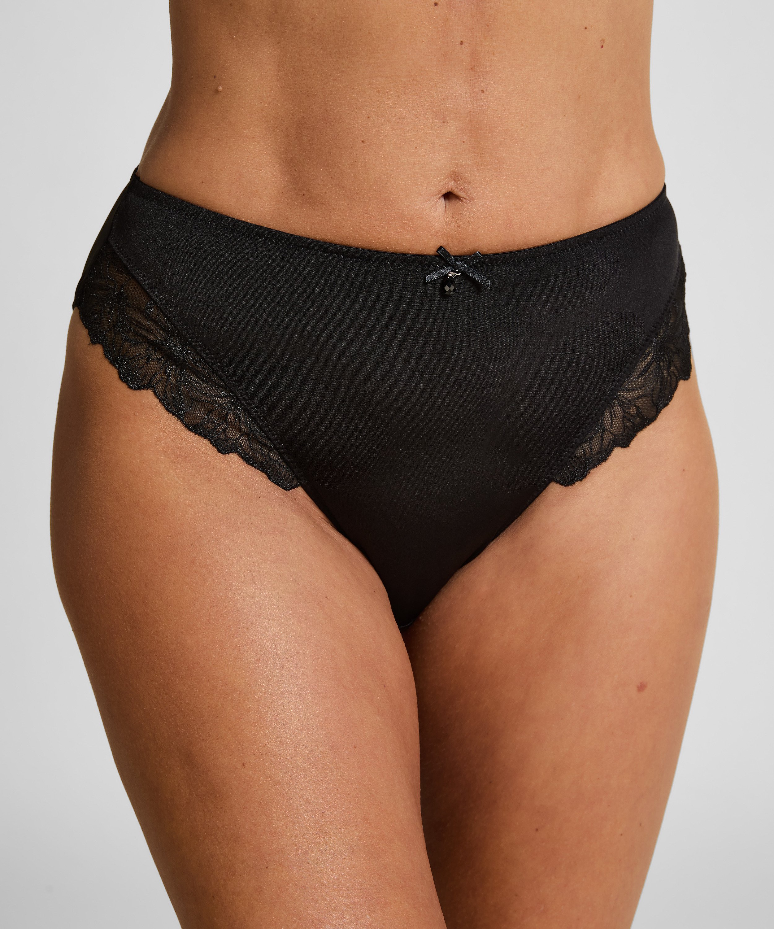 Lily High Waisted Rio, Black, main