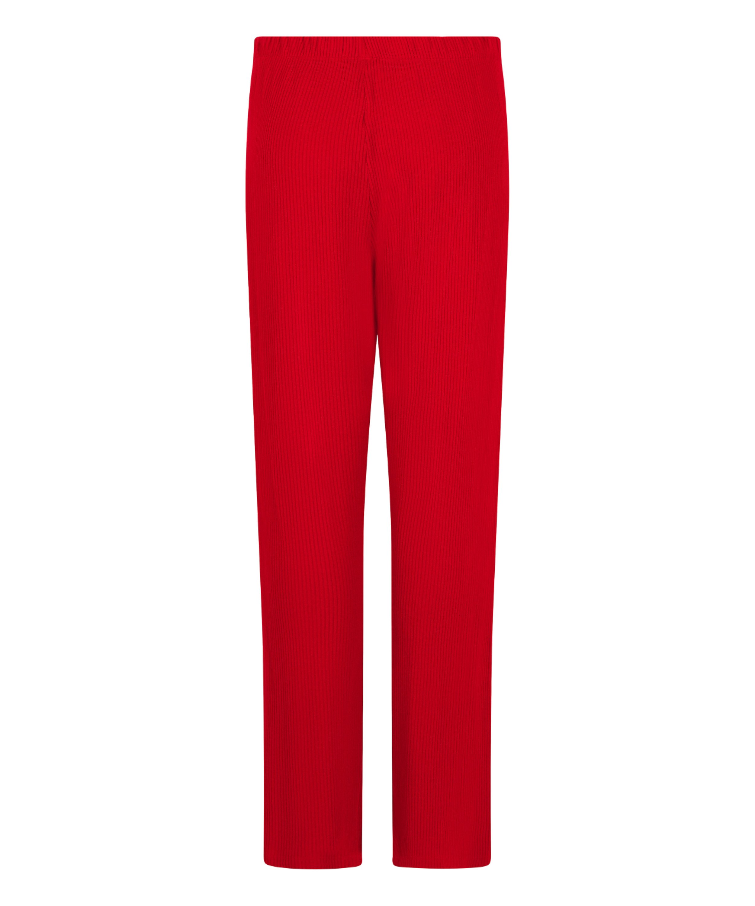 Brushed Jersey Trousers, Red, main