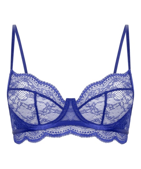 Isabelle Non-Padded Underwired Bra, Blue