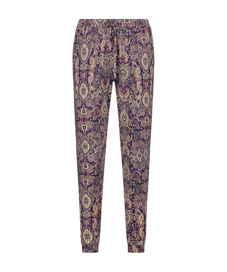 Multi Paisley Petite Pyjama pants, Blue