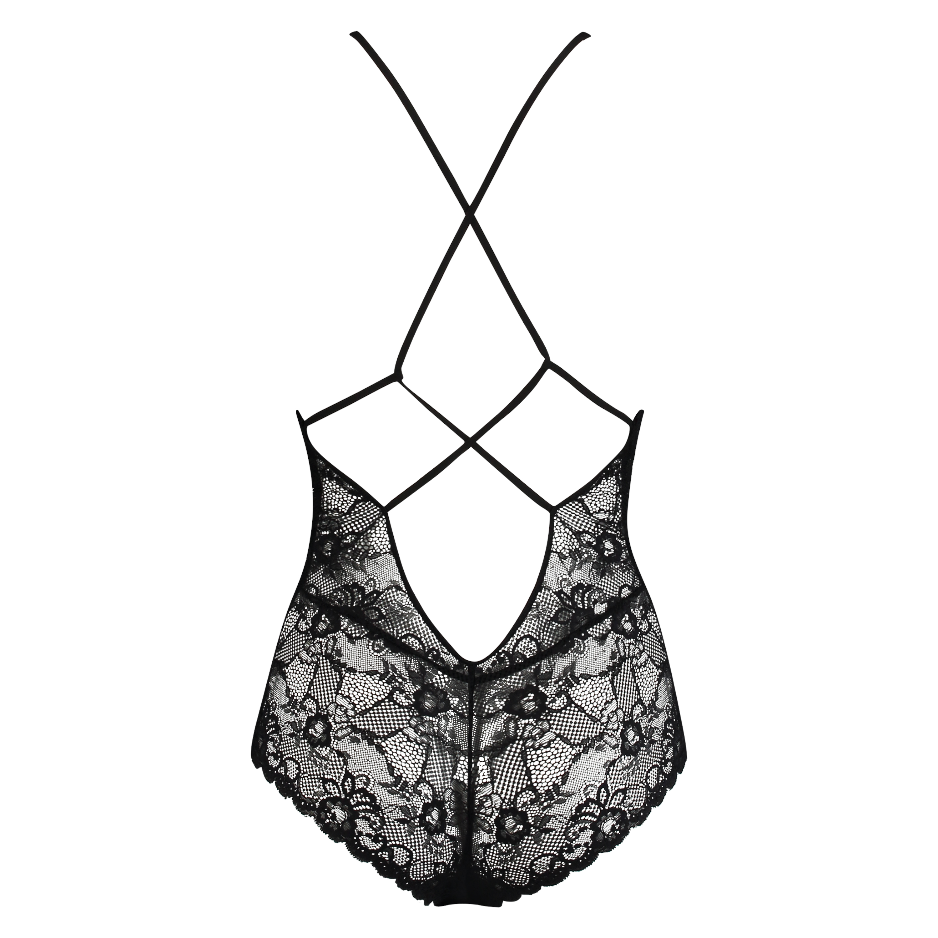 Strappy Back Body, Black, main