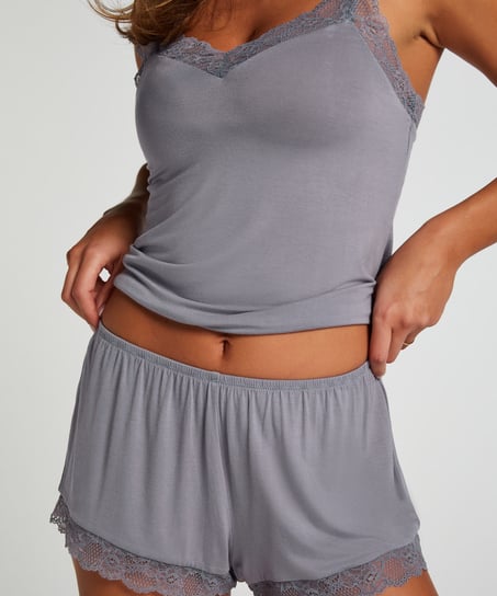 Cami Short Pyjama Set, Purple