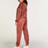 Tall Velours Jogging Bottoms, Brown
