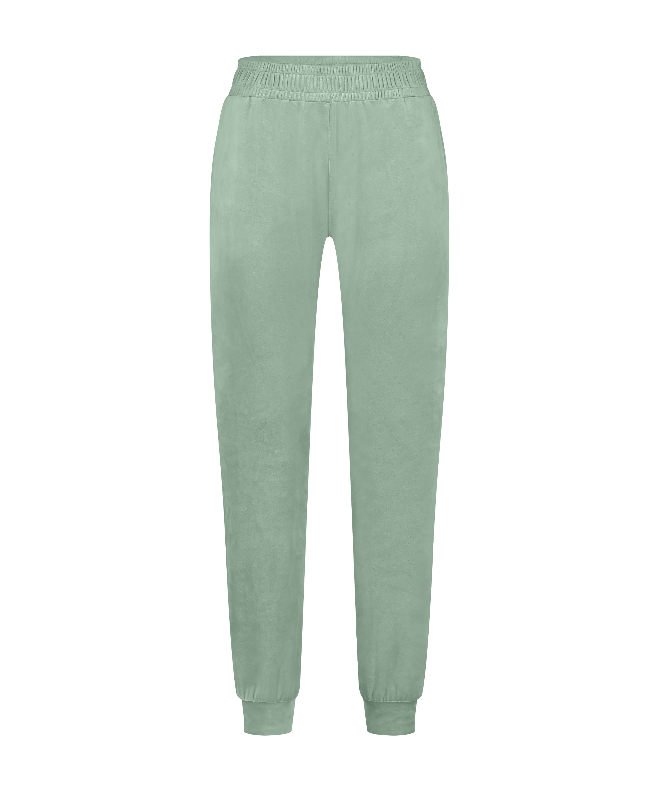 Petite Velours Jogging Bottoms, Green, main