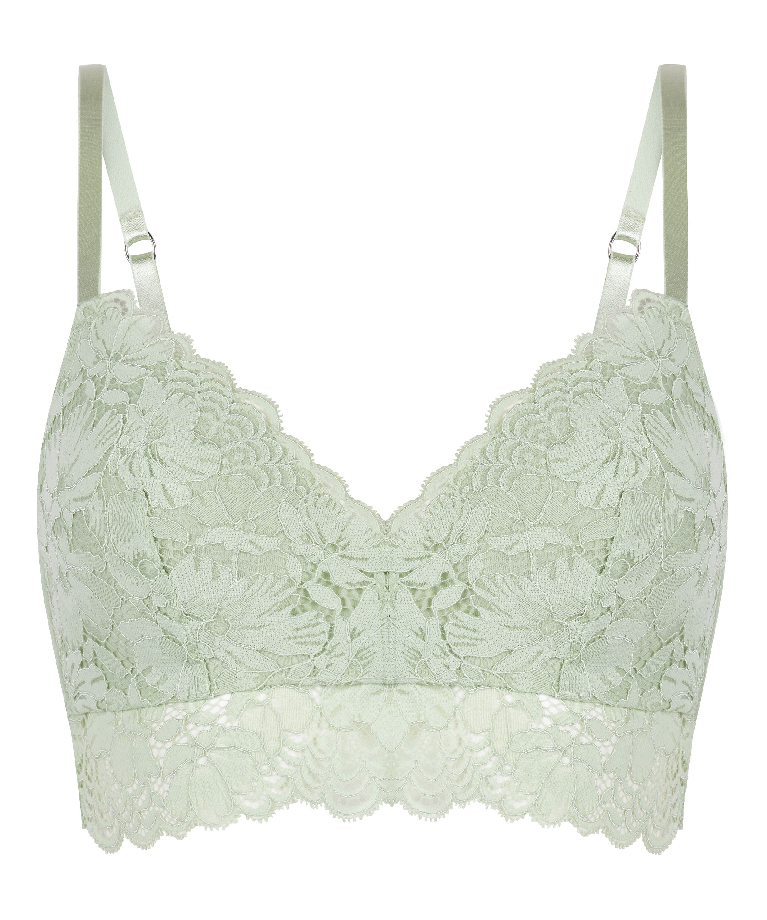 Andrea Padded Non-Wired Bra, Green