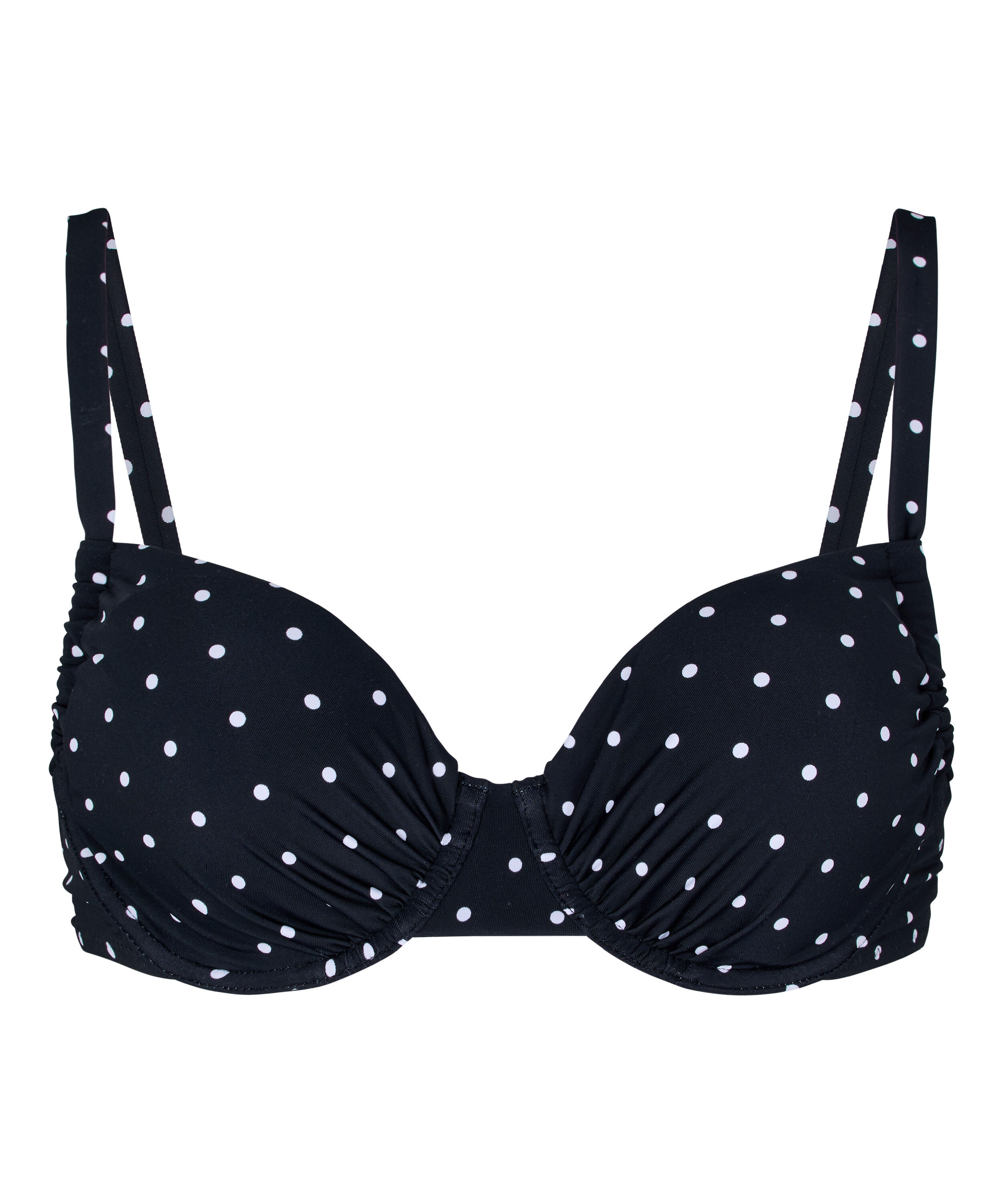 Padded Underwired Bikini Top Bardolino, Black