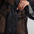 Maxime Tulle Kimono, Black