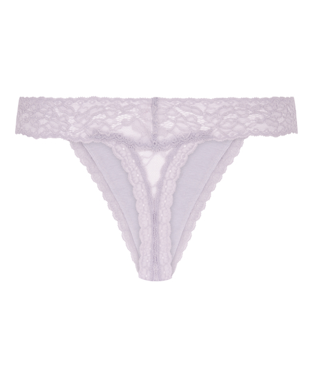 Madison Extra Low Thong, Purple