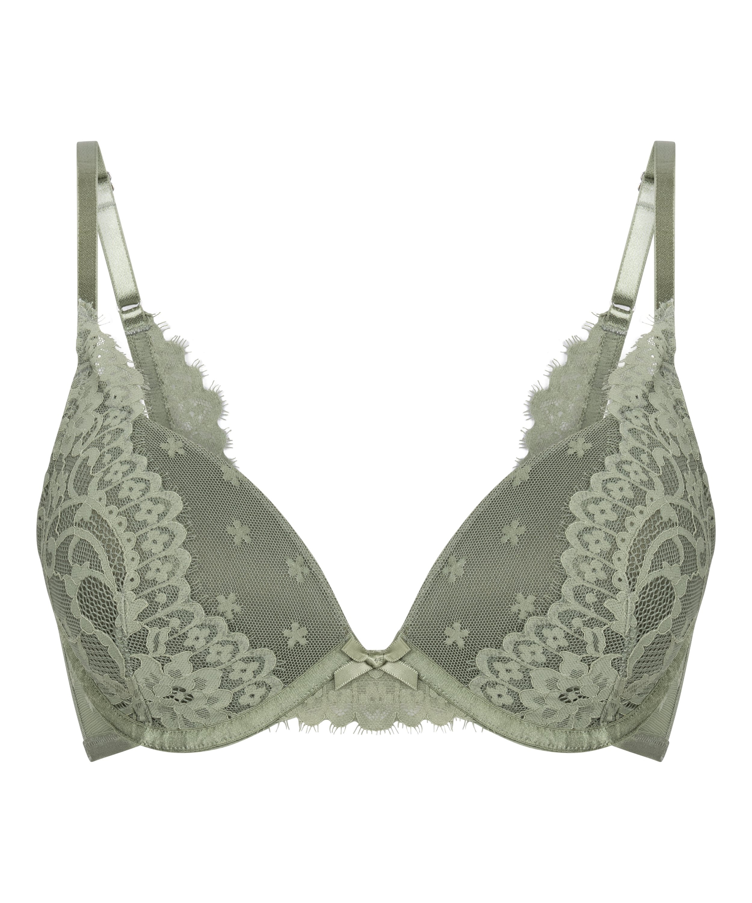 Valora Push-Up Bra, Green, main