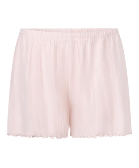 Short Pointelle, Pink