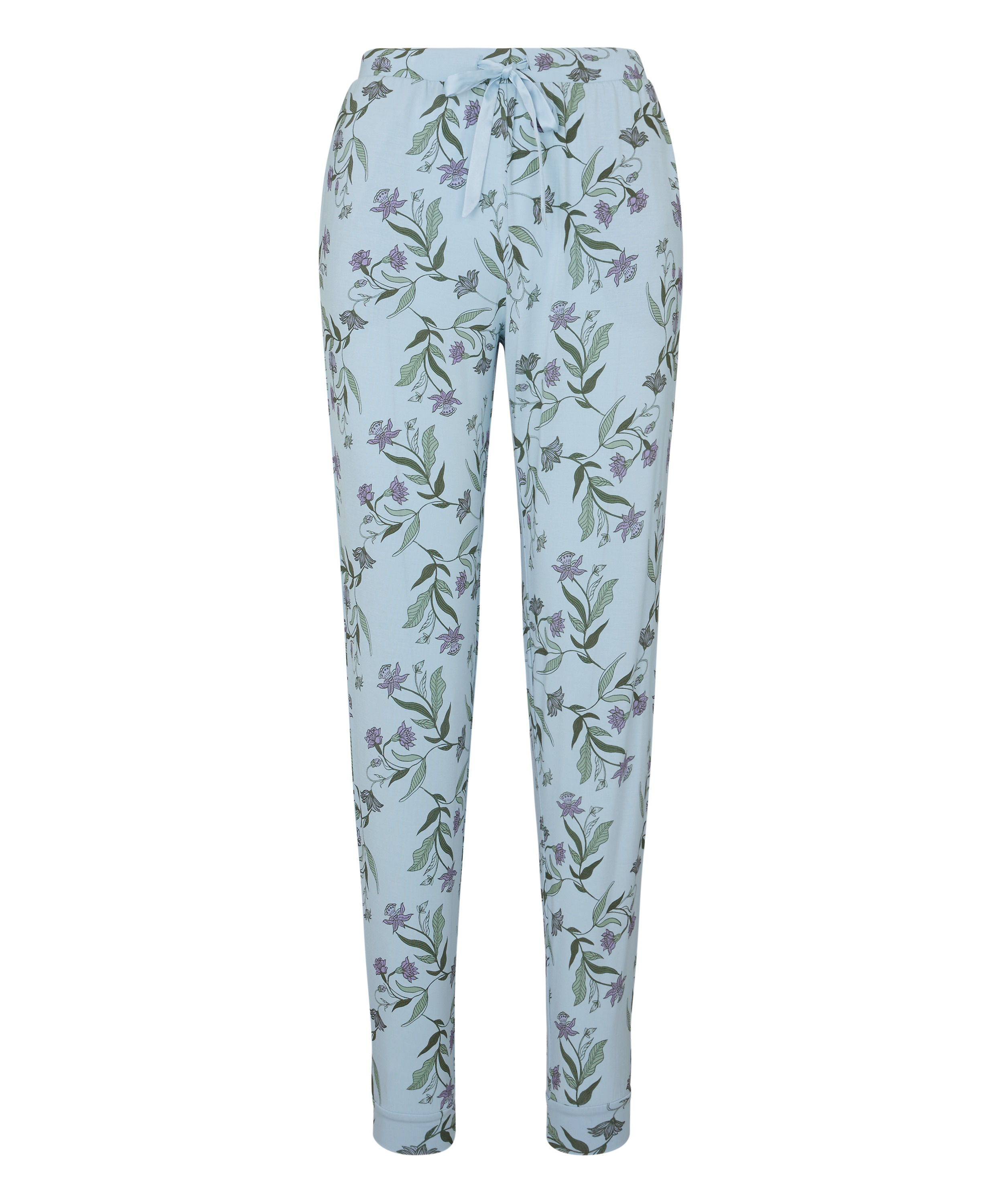 Jersey Pyjama Pants, Blue, main