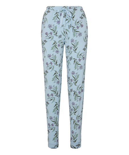 Jersey Pyjama Pants, Blue