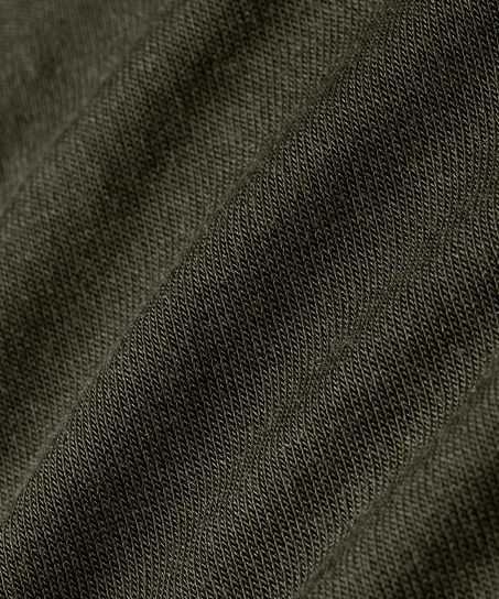 super soft Boatneck Shirt with Cashmere, Green