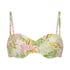 Tropics Bikini Top Cup E +, White