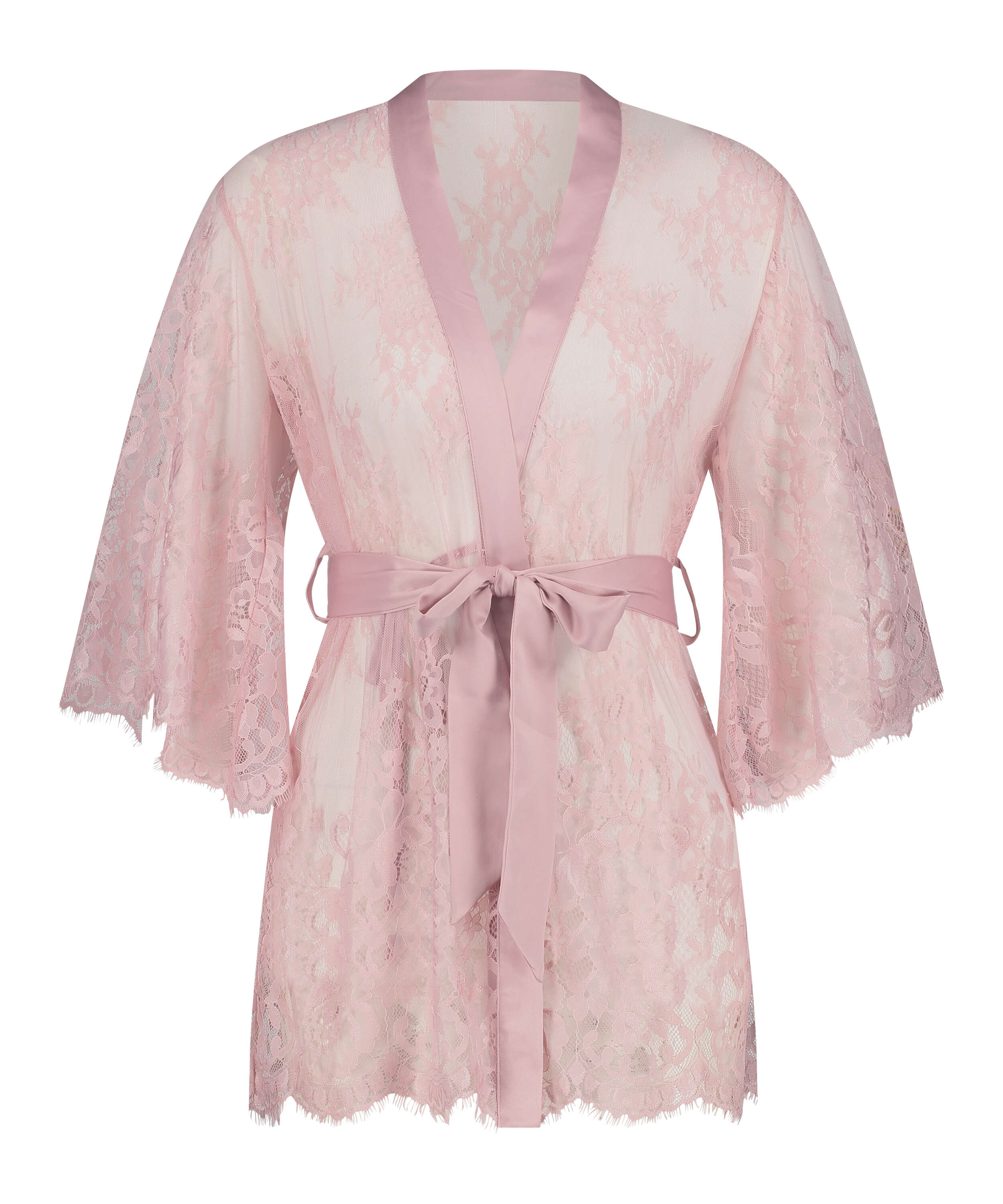 Isabelle Lace Kimono, Pink, main