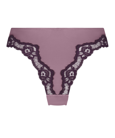 Lace & Shine Brazilian, Purple