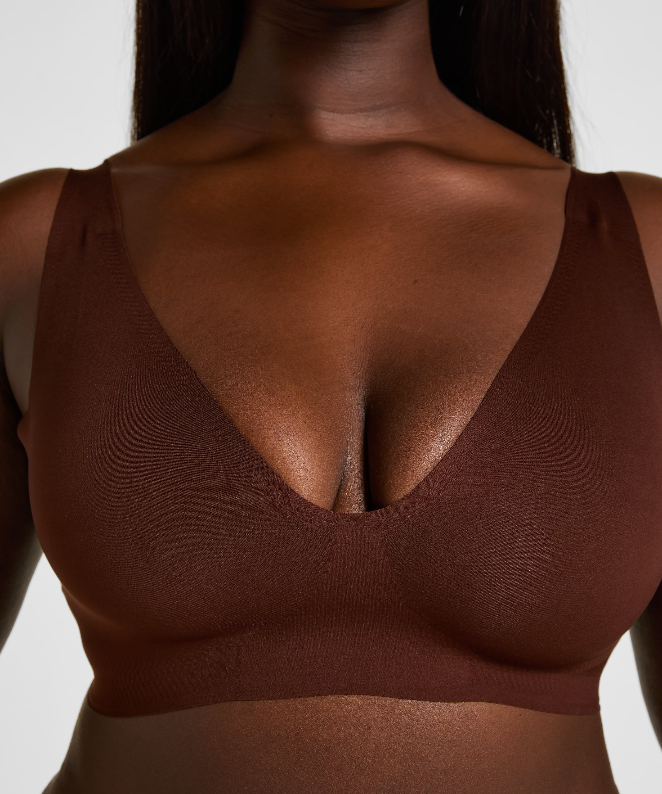 Super Comfort Bra, Brown, main
