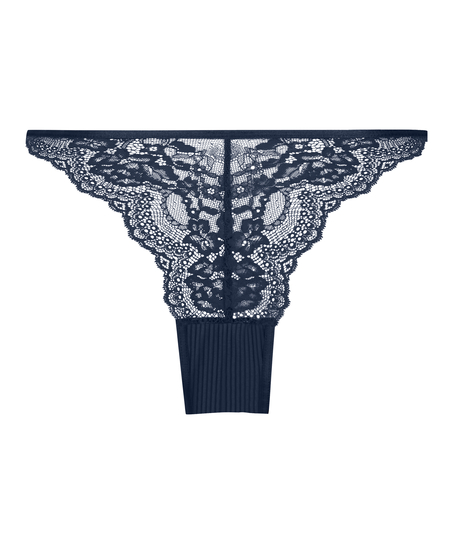 Kaiden High Leg Brazilian, Blue