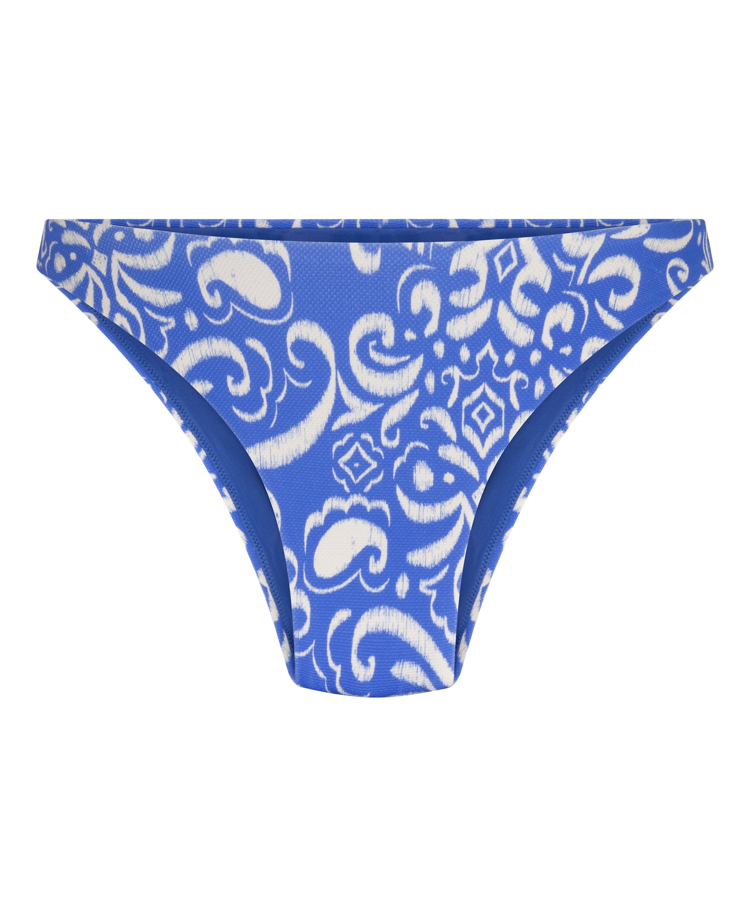 Cancun High Leg Bikini Bottom, Blue