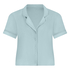 Short Sleeve Velour Jacket, Green