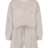 Fleece Pyjama Set, Gray