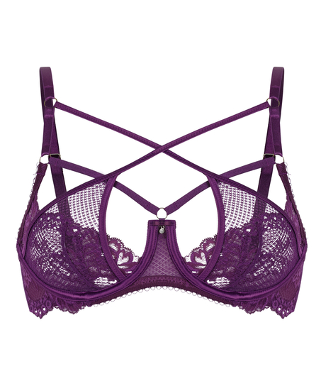 Anna Non-Padded Underwired Bra, Purple
