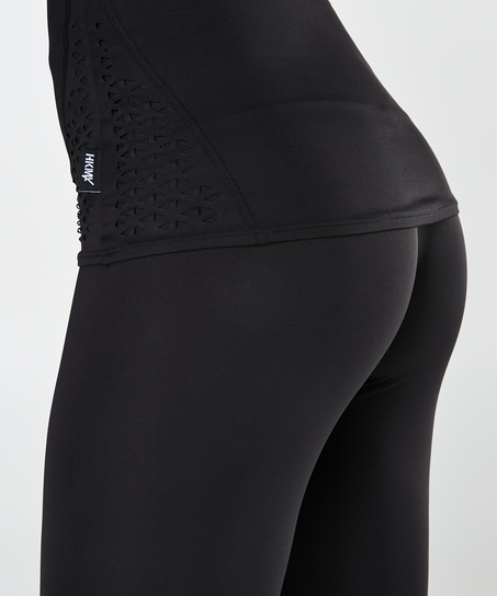 HKMX Lasercut Tank Top, Black