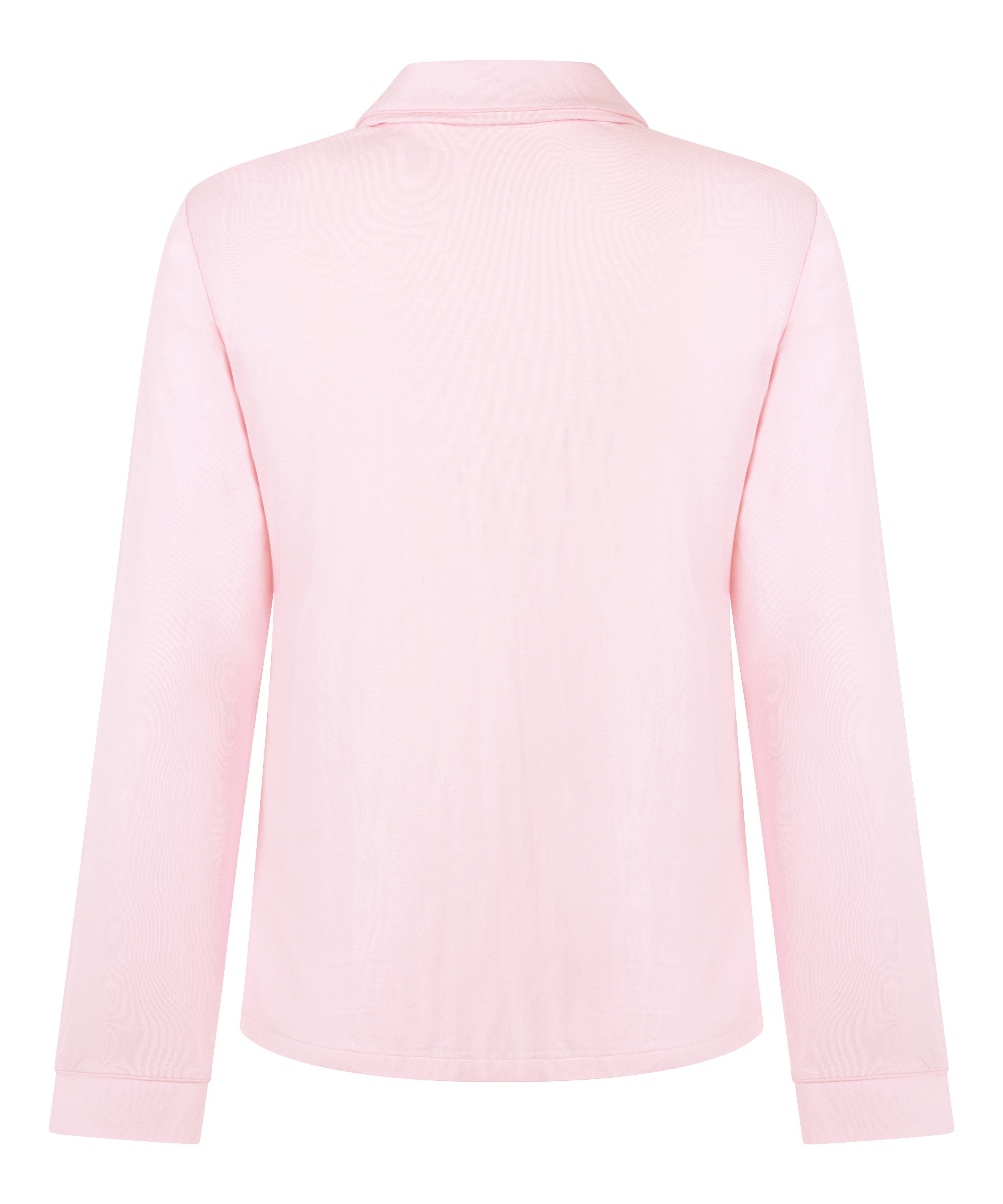 Essential Jersey Long-Sleeved Jacket, Pink, main
