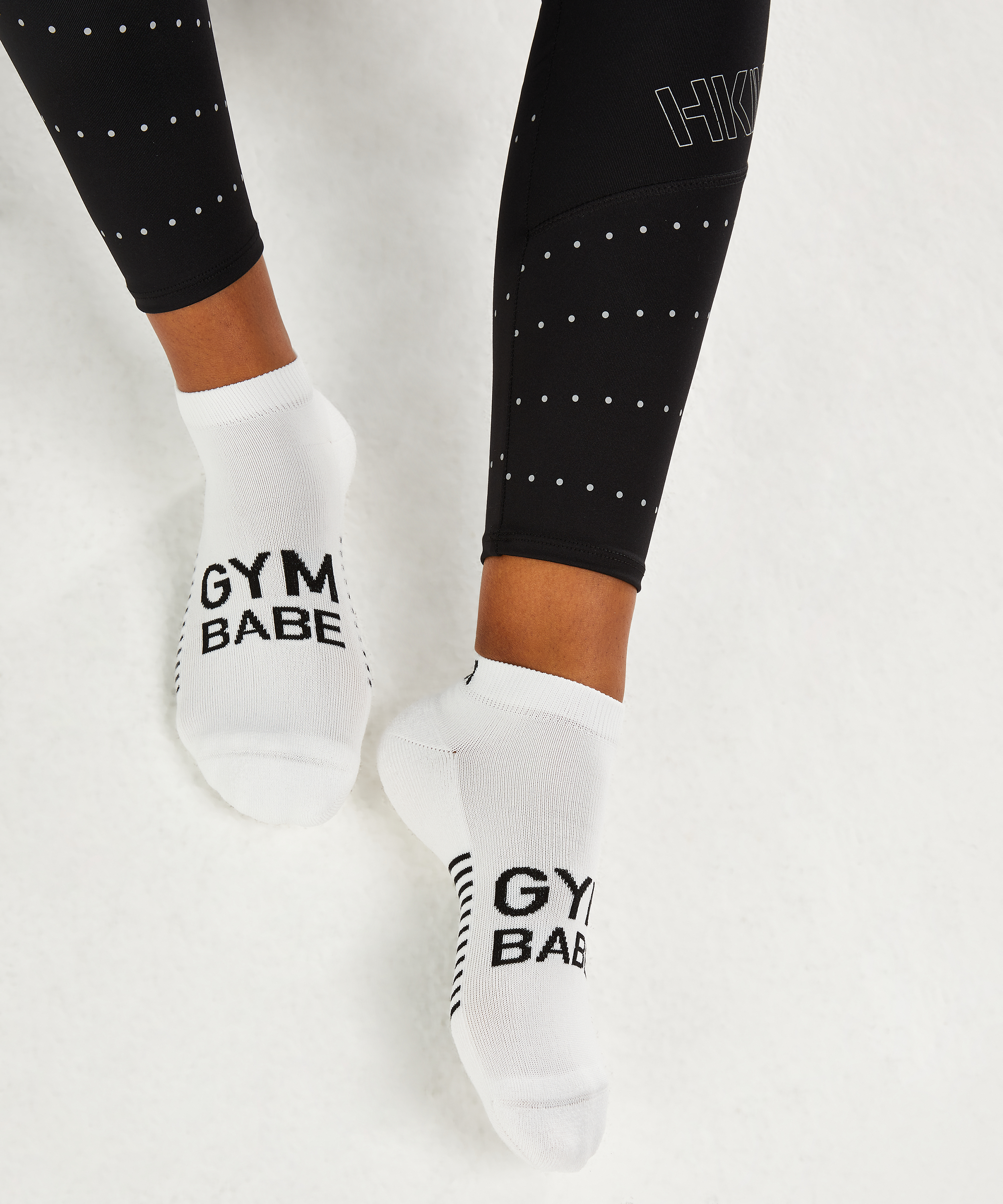 2 pairs of HKMX Performance socks, White, main