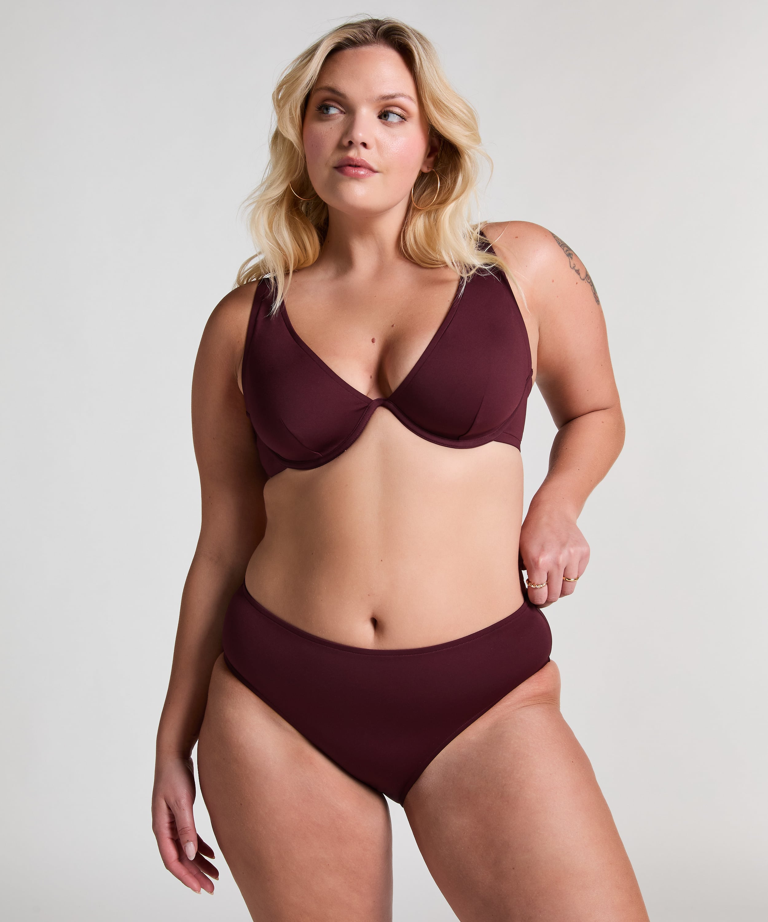 Neoprene Rio Bikinibottom, Purple, main