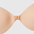 Adhesive bra, Beige