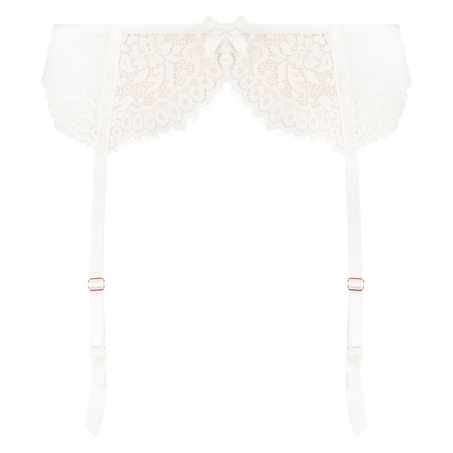 Cardi suspenders, White