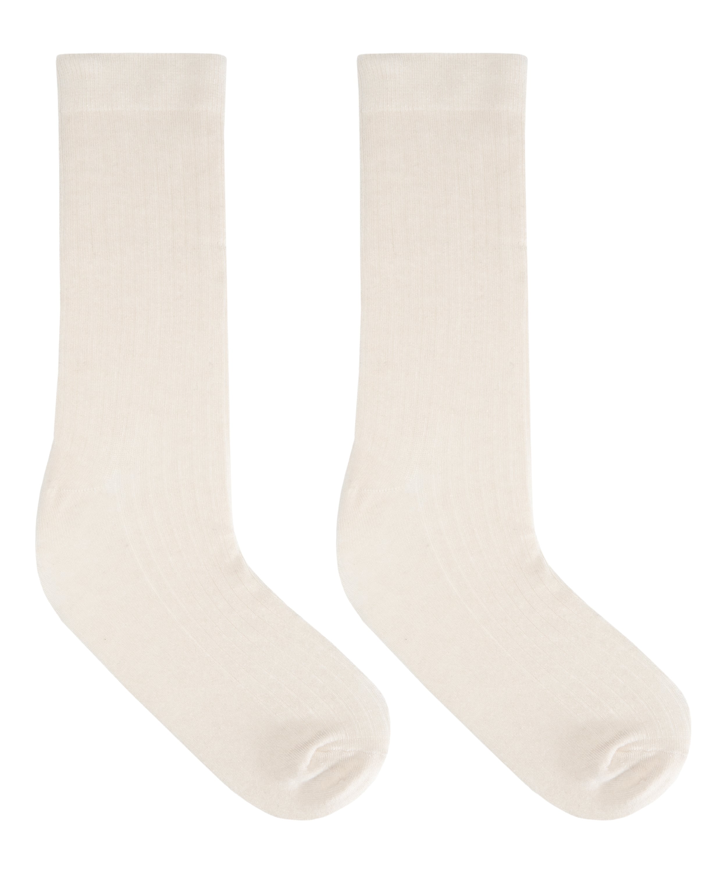 Cashmere Blend Ribbed Socks, Gray, main