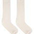 Cashmere Blend Ribbed Socks, Gray