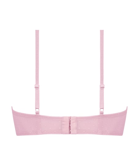 Juliette Padded Longline Underwired Bra, Pink