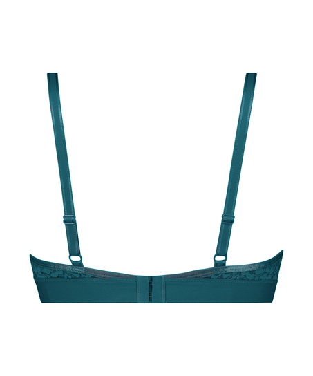 Rose padded nursing bra, Green