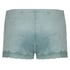 Pyjama Short Velours Scallop Lace, Green