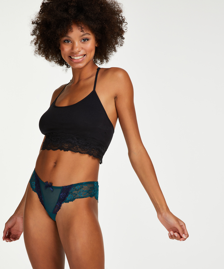 Crystal Lace Brazilian, Blue