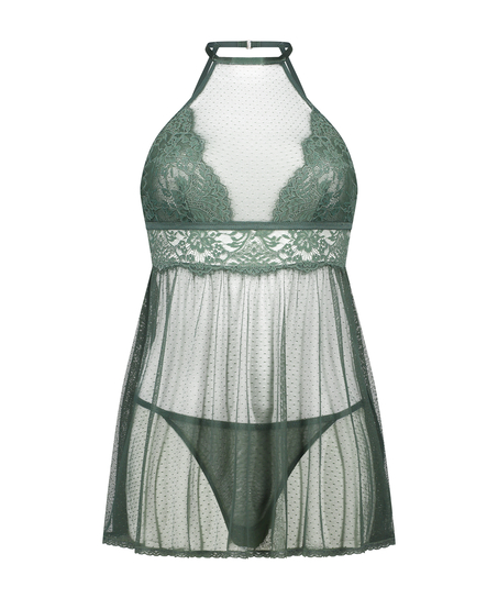 Lace Babydoll, Green