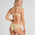 Invisible Lace Back Brazilian, Yellow