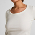 Cotton Pyjama Top, White