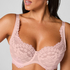 Daisy Non-Padded Underwired Bra, Pink