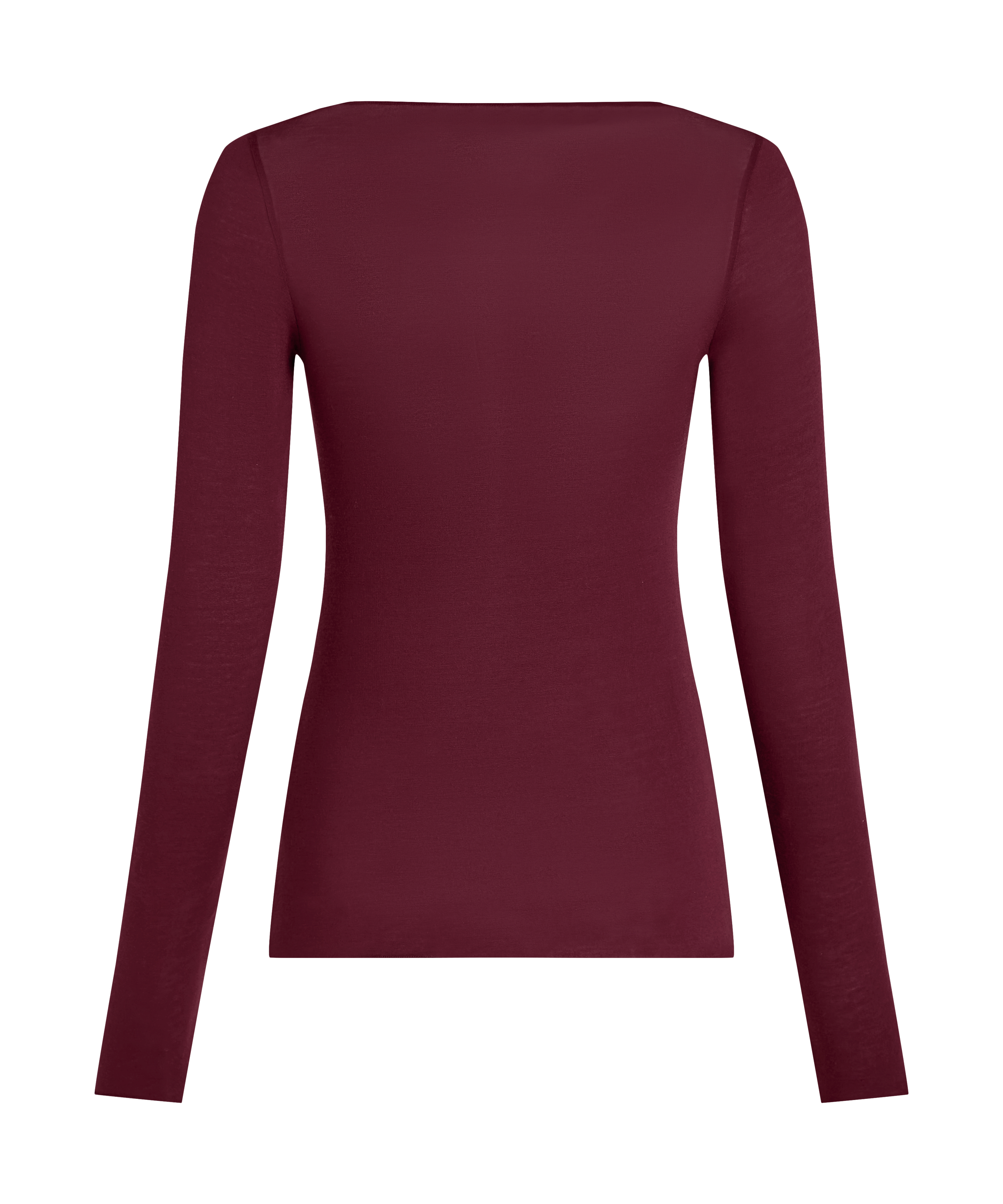 super soft Boatneck Shirt with Cashmere, Purple, main