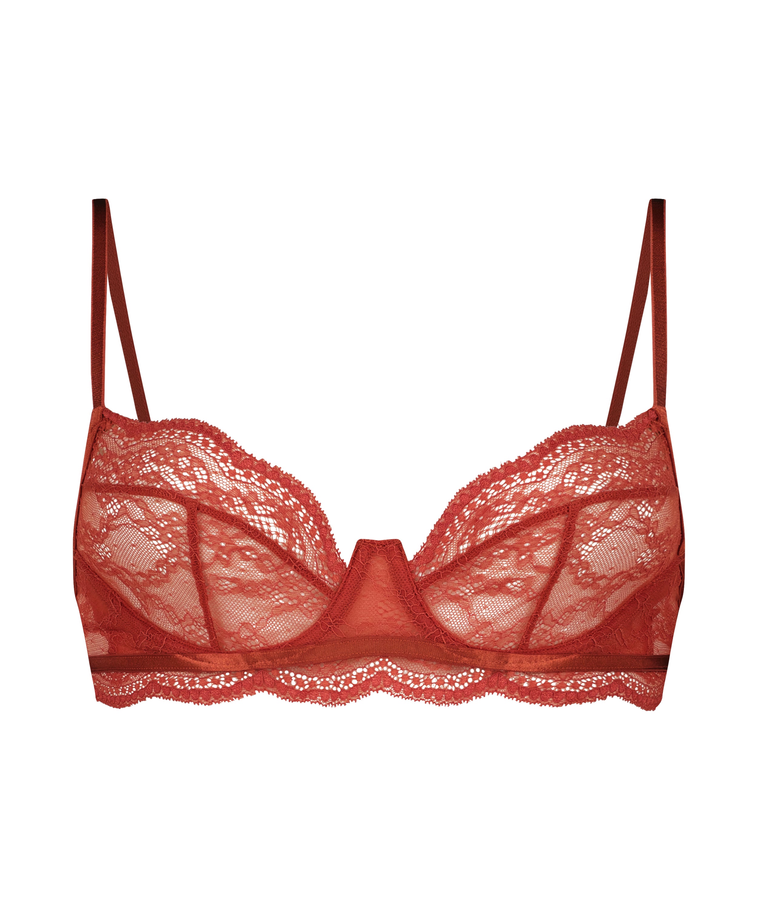 Isabelle Non-Padded Underwired Bra, Orange, main