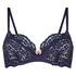 Rose Non-Padded Underwired Bra, Blue
