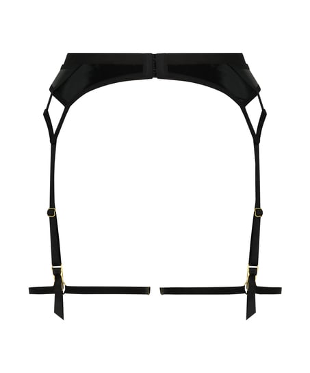 Seductress Suspenders, Black