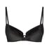 Essential Padded Underwired Push-Up Bra, Black