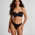 Smooth Padded Underwired Strapless Push-Up Bra, Black